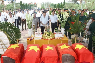 Dùng khoa học xác định hài cốt liệt sĩ